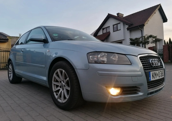 Audi A3 cena 18500 przebieg: 169398, rok produkcji 2006 z Janowiec Wielkopolski małe 529